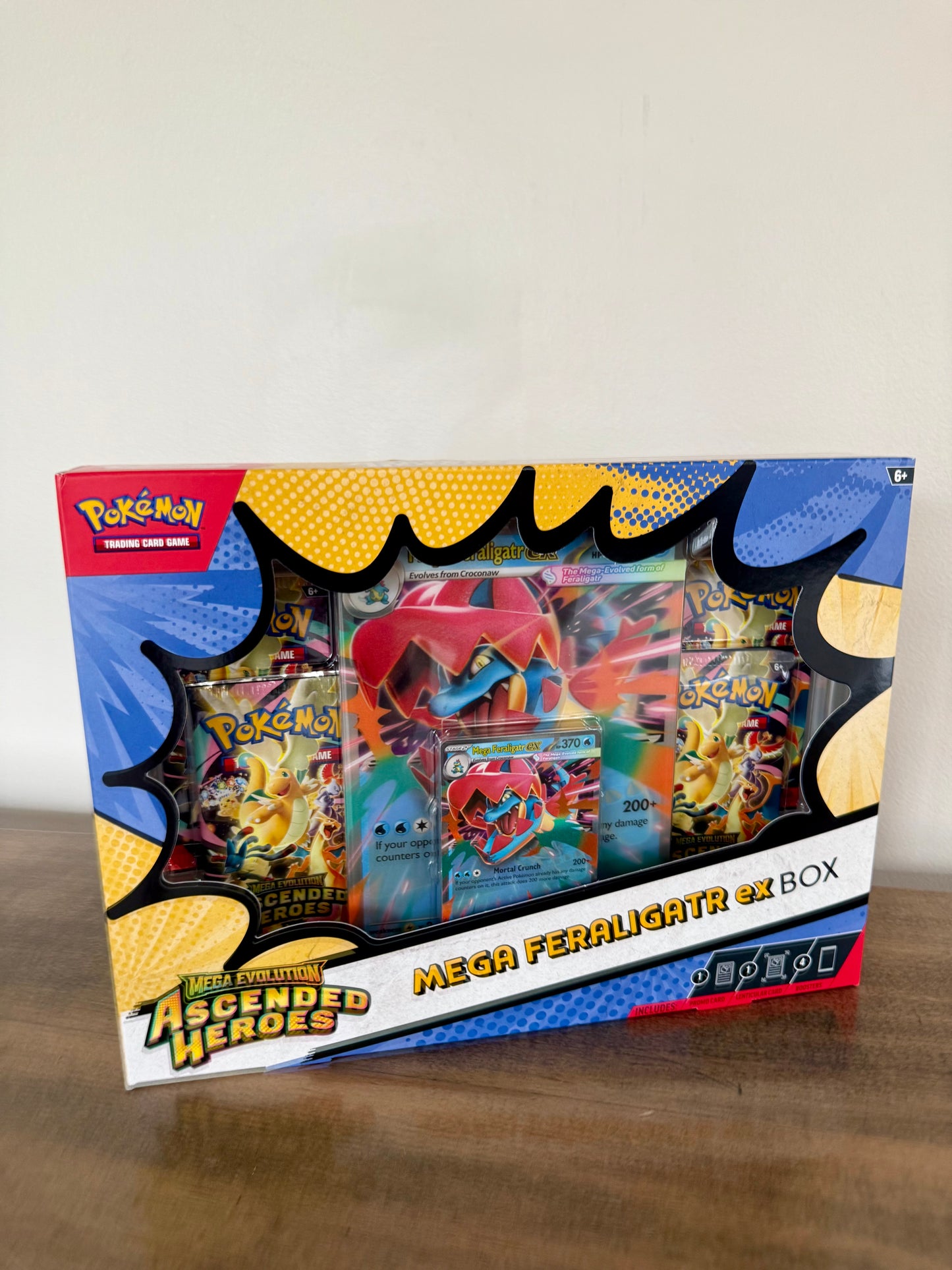 Pokemon Mega Feraligatr Ex Box