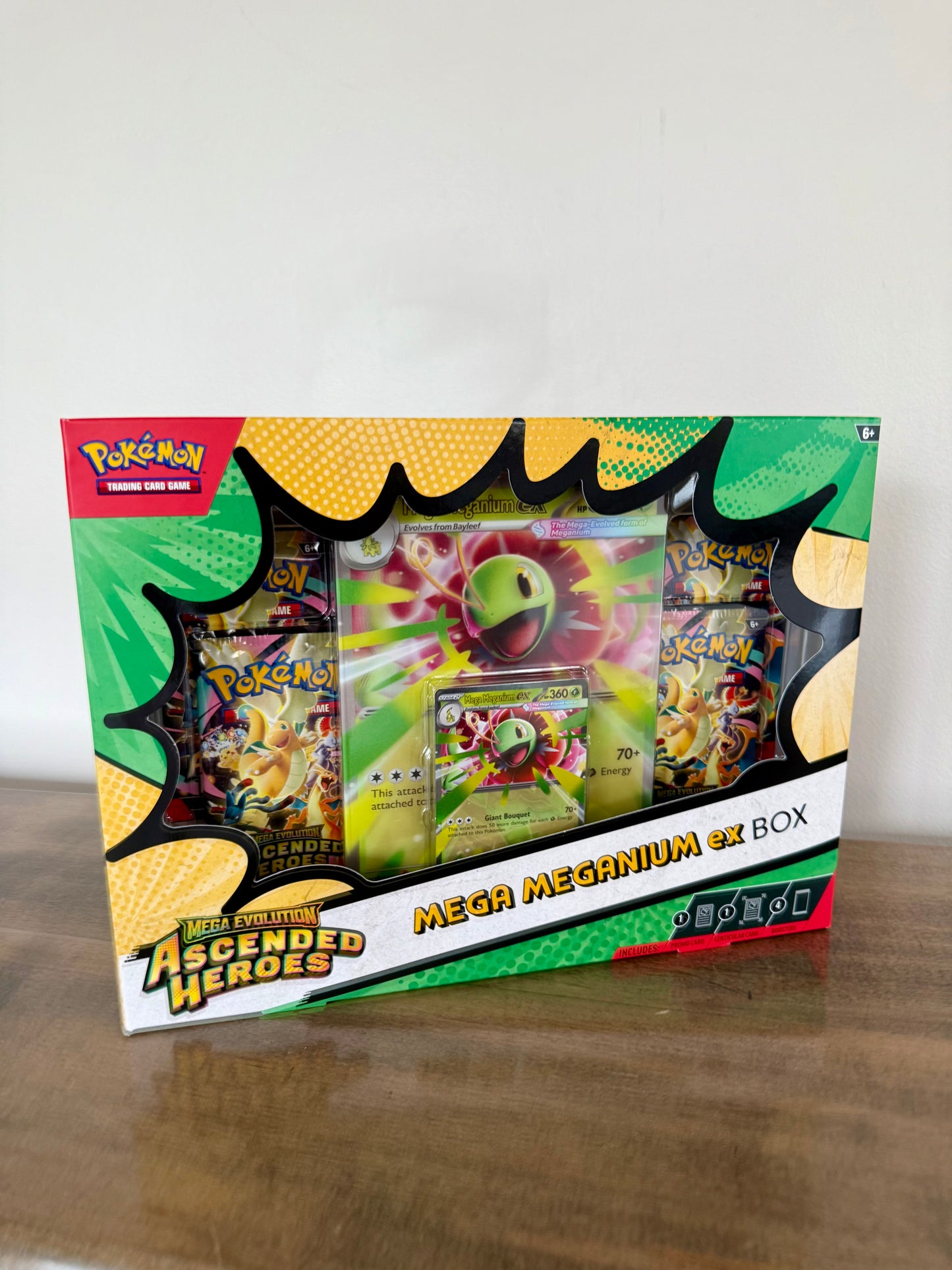 Pokemon Mega Meganium Ex Box