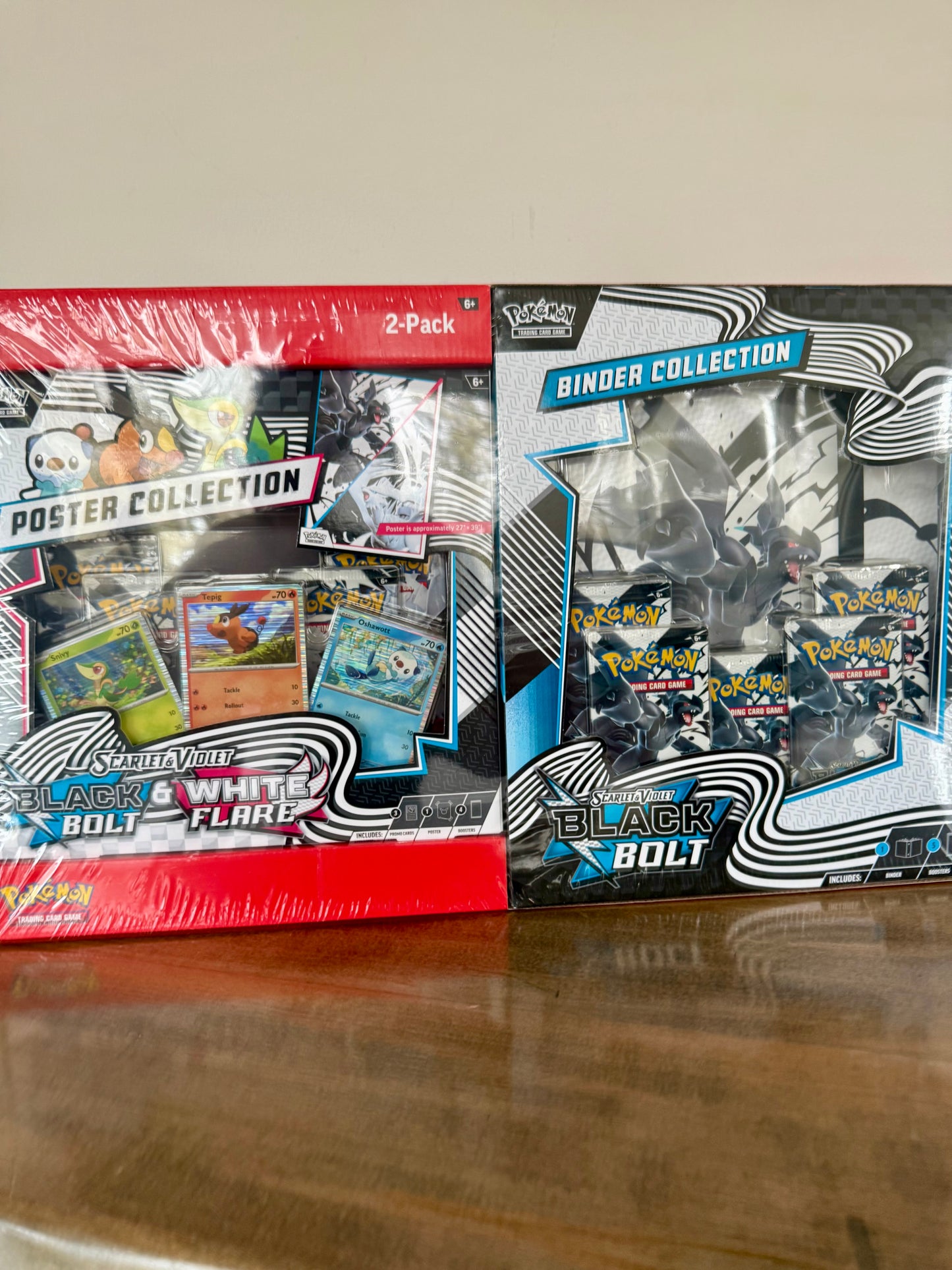 Pokemon Black Bolt & White Flare Binder Bundle